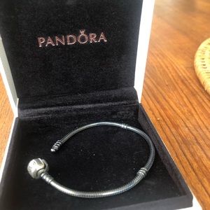 Authentic Oxidised Pandora Bracelet